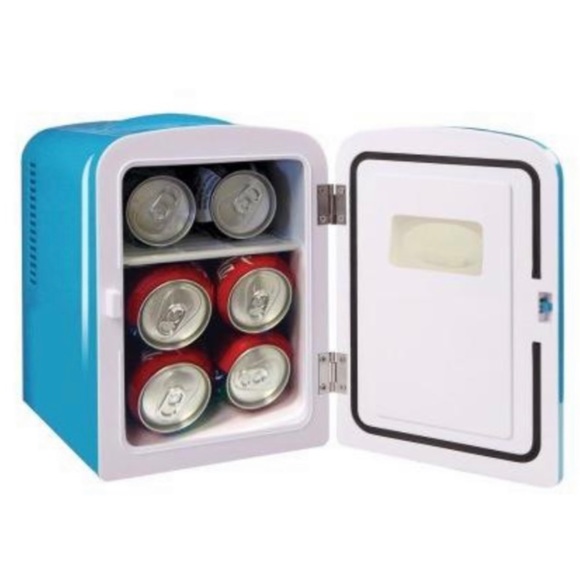NEW Retro Mini Fridge - Picture 5 of 12